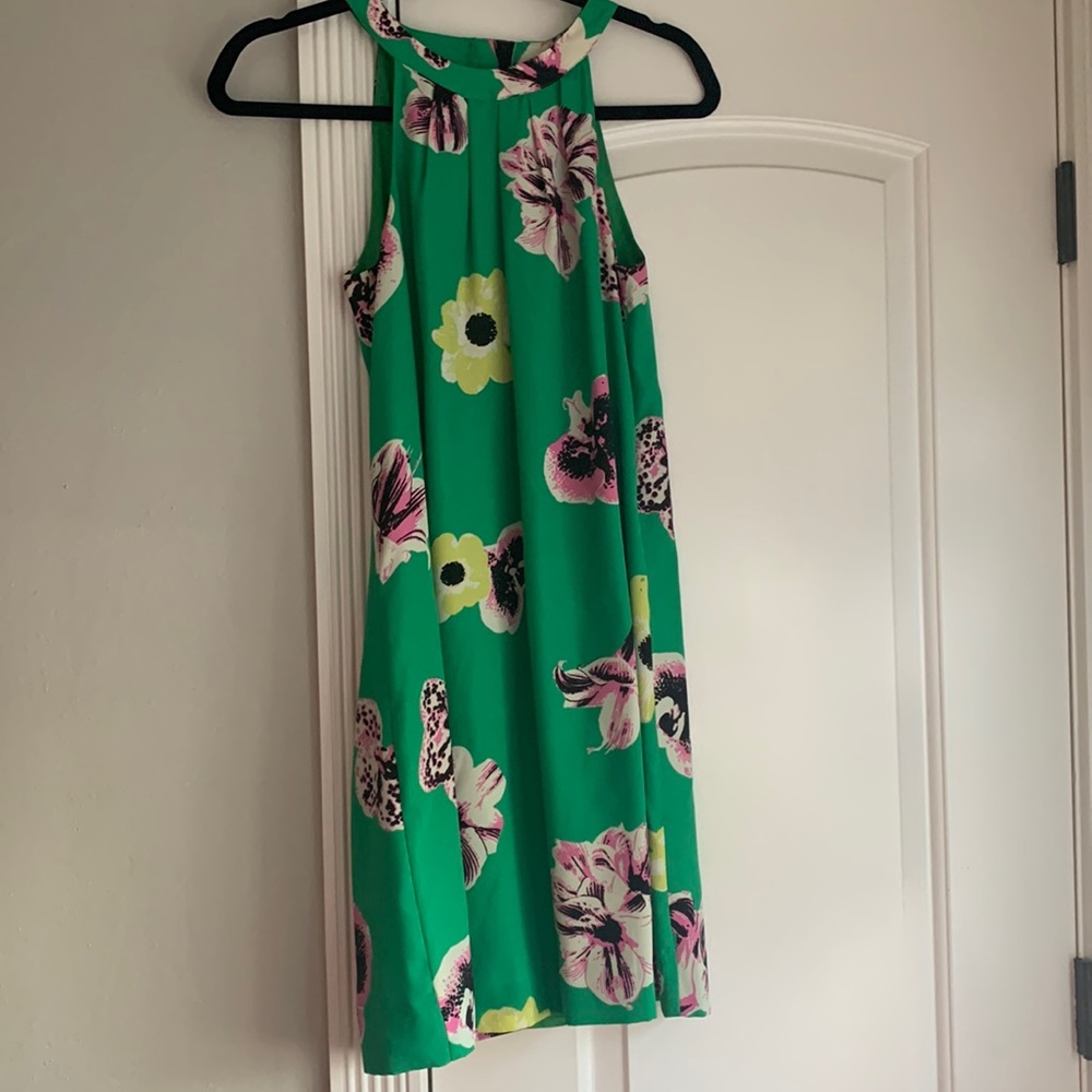 JCREW Halter top lined dress. Size 0 Excellent condition